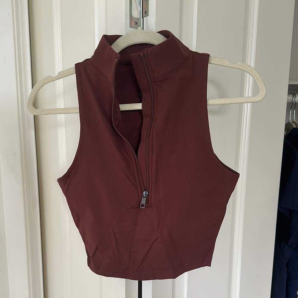 Vitality X Cosmo Tank Top—Espresso